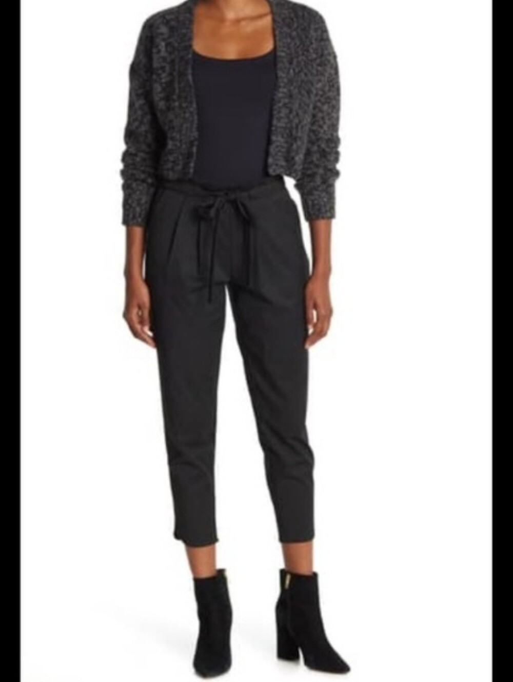 Ramy Brook Pinstripe Allyn Crop Trouser Women's XS NWT MSRP $345